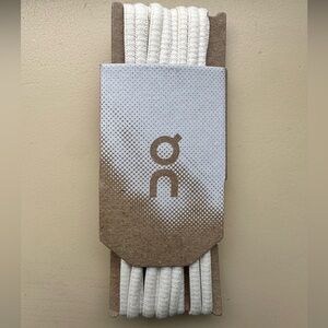 On cloud put me on active athletic running shoe laces replacement cream color
